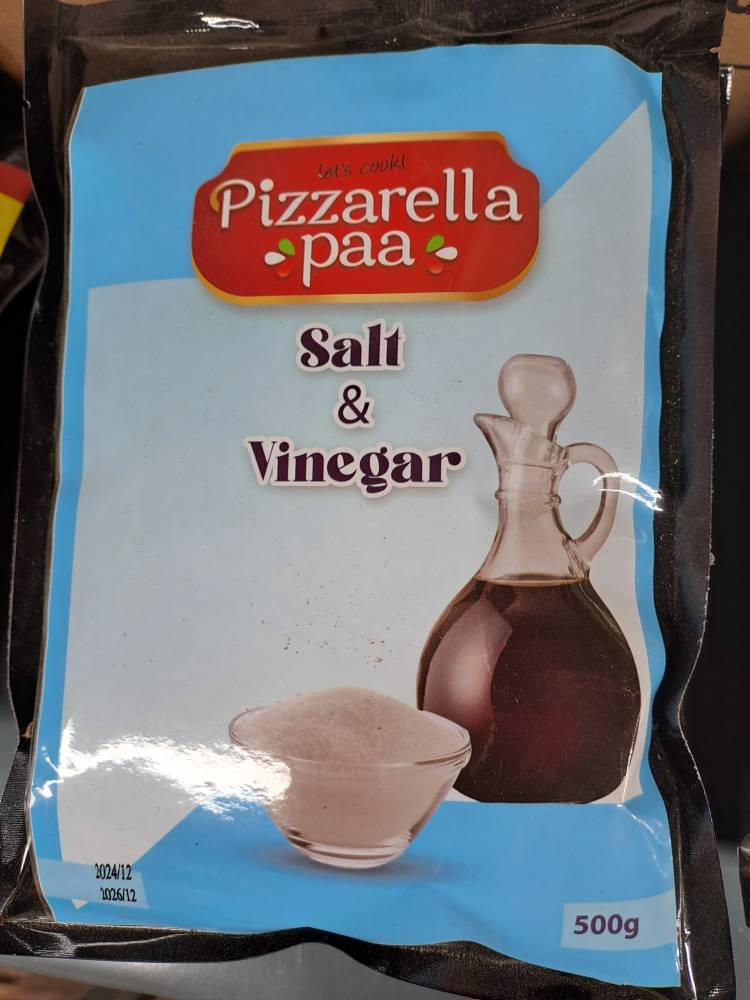 پودر سرکه نمکی 500 گرمی Pizzarella