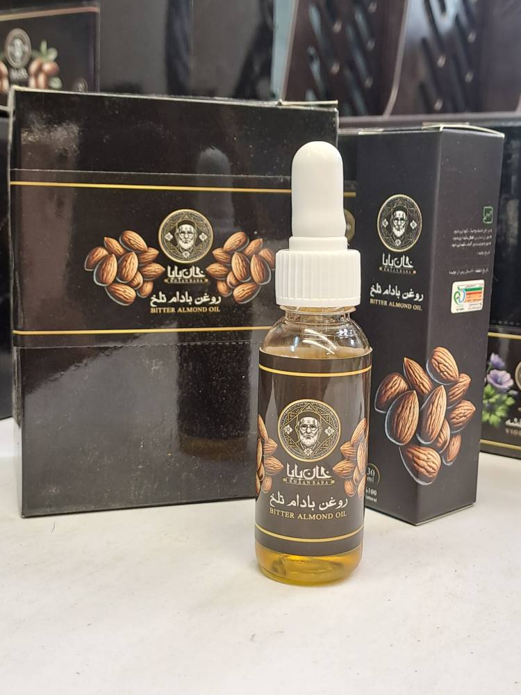 روغن بادام تلخ خان بابا